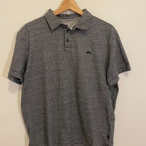Quiksilver Men's Grey Polo-shirts